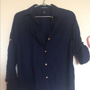Raul’s Lauren linen shirt